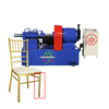 Metal Tiffany Chair, Decorative Tube Wrought Iron Tube Embossing Machine